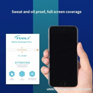 Matte Anti-Fingerprint TPU Screen Protective Film